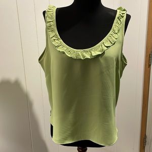 ** VINTAGE ** Mermaids tank lime green could fit a variety of sizes